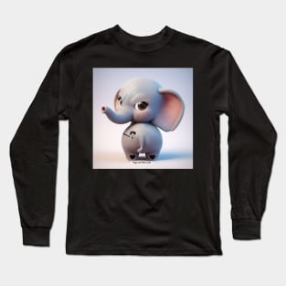 Yungblud Tattoo on Elephant Long Sleeve T-Shirt